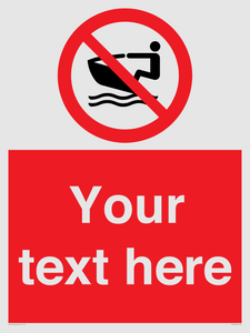 Custom No personal water craft